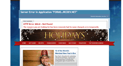 Desktop Screenshot of holidays.middletownpress.com
